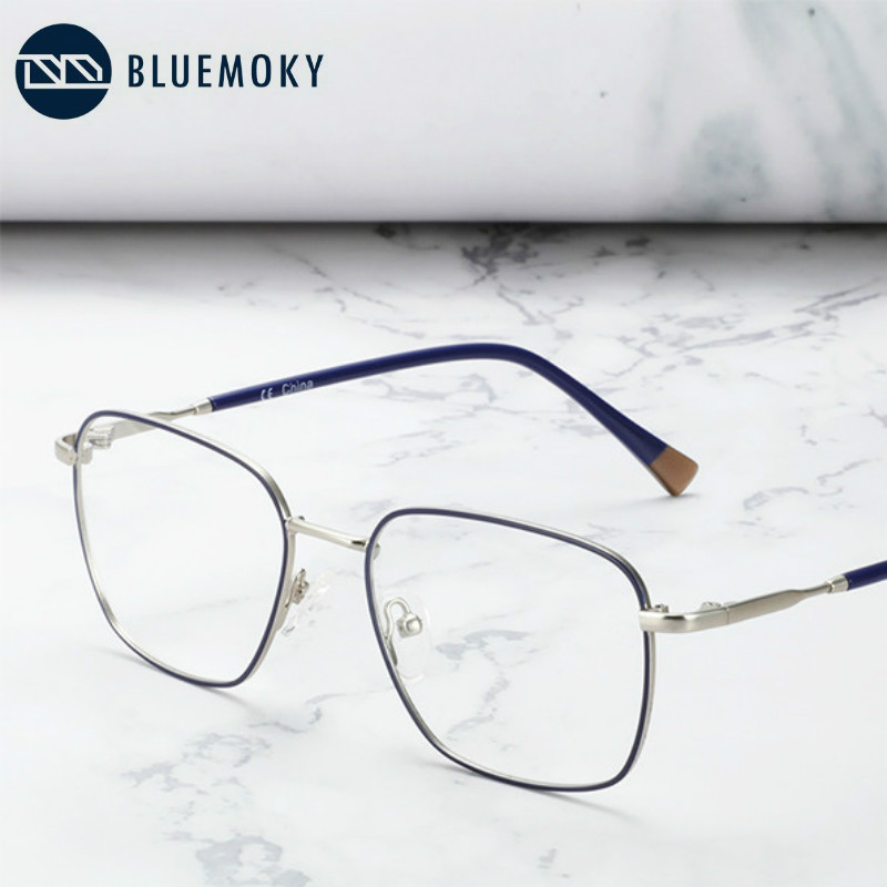 BLUEMOKY Metal Acetate Oversize Square Glasses Frames for Men Women Myopia Prescription Eyewear Clear Lens Optical Eyeglasses
BLUEMOKY Metal Acetate Oversize Square Glasses Frames for Men Women Myopia Prescription Eyewear Clear Lens Optical Eyeglasses