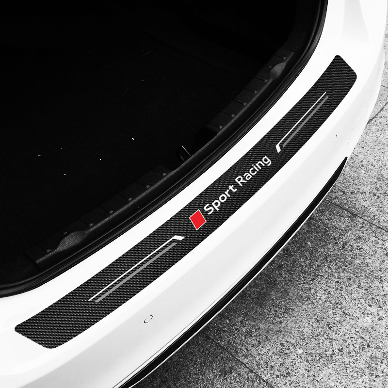 Carbon Fiber Color Vinyl Decal Sticker Car Trunk Bumper Trim Rear Guard Plate Sticker for Audi A3 A4 A5 A6 Q3 Q5 Q7, Stickers
Carbon Fiber Color Vinyl Decal Sticker Car Trunk Bumper Trim Rear Guard Plate Sticker for Audi A3 A4 A5 A6 Q3 Q5 Q7, Stickers