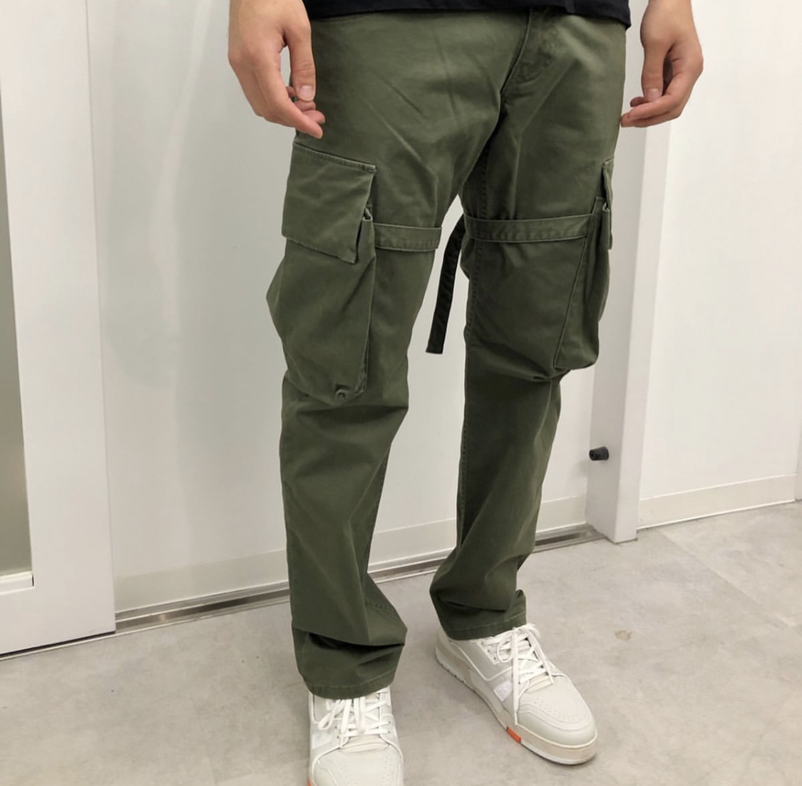 Army Green Mens Pants VUJADE CARGO PANTS Pocket Ribbon Overalls Straight Pants Casual Fashion Fitness High Street
Army Green Mens Pants VUJADE CARGO PANTS Pocket Ribbon Overalls Straight Pants Casual Fashion Fitness High Street