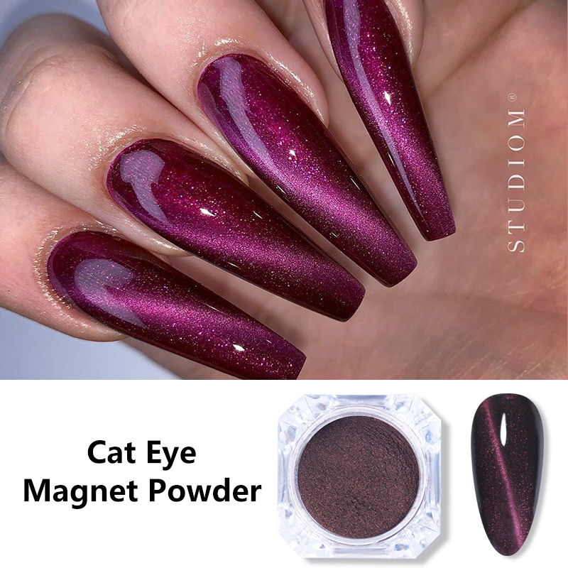 1 Box 3D Cat Eye Magnet Nail Powder Magic Magnetic Glitter Dust UV Gel Nail Art Pigment DIY Art Decoration
1 Box 3D Cat Eye Magnet Nail Powder Magic Magnetic Glitter Dust UV Gel Nail Art Pigment DIY Art Decoration