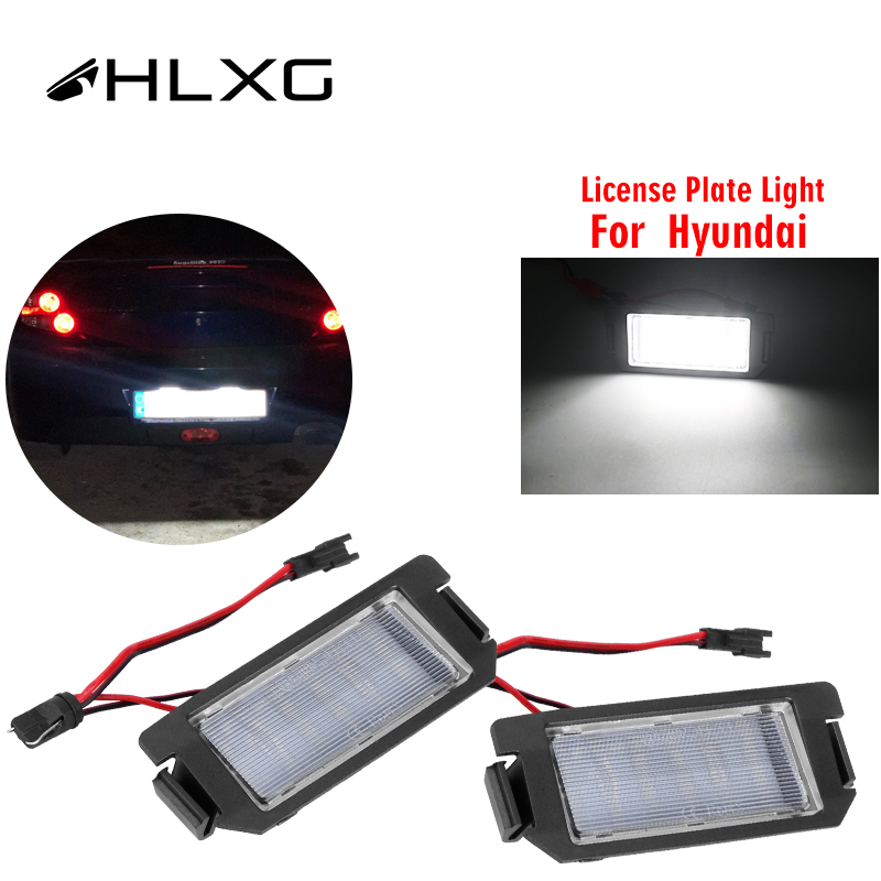 HLXG 2x LED License plate light No error For I20 Veloster FS XG30 Terracan HP Coupe GK White For Kia Picanto Rio Soul, As pic
HLXG 2x LED License plate light No error For I20 Veloster FS XG30 Terracan HP Coupe GK White For Kia Picanto Rio Soul, As pic