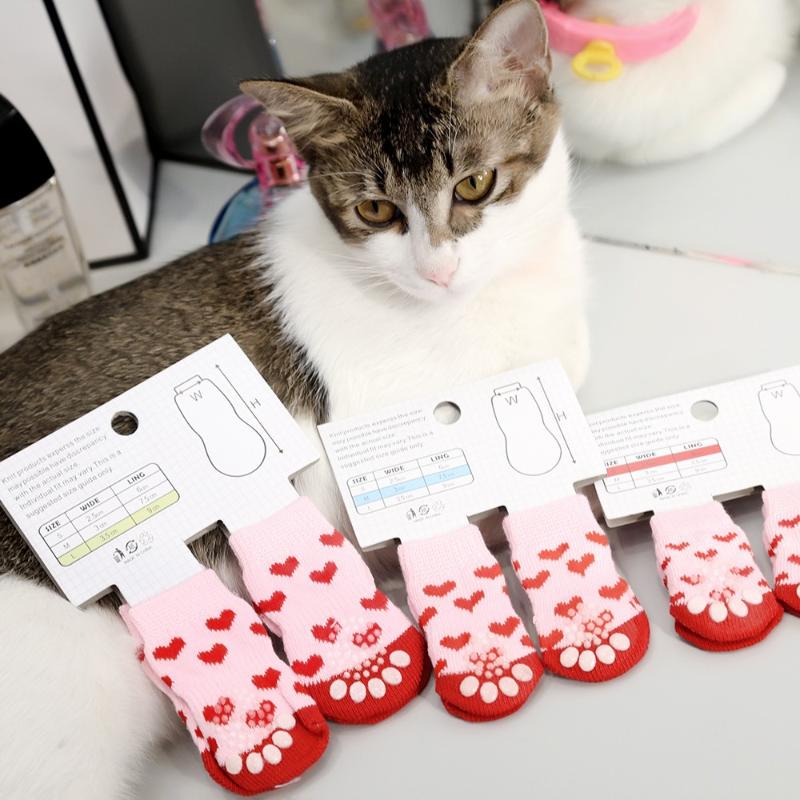 Anti-Slip Knit Socks Pet Dog Socks Cute Thick Warm Protector Dog Small Dogs Cat Shoes Labrador Booties Accessories, Red
Anti-Slip Knit Socks Pet Dog Socks Cute Thick Warm Protector Dog Small Dogs Cat Shoes Labrador Booties Accessories, Red
