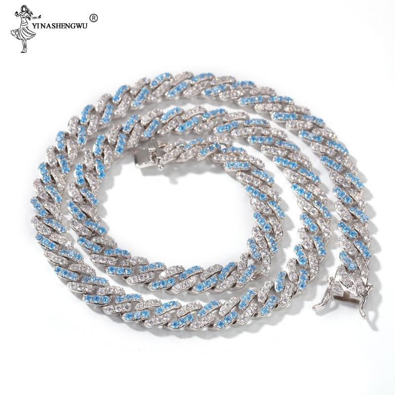 Hip Hop Jewelry Cuban Chain Iced Out Chain Bling Cubic Zircon Necklace Micro Pave Link Statement Collar Two Clasp 18 Inch
Hip Hop Jewelry Cuban Chain Iced Out Chain Bling Cubic Zircon Necklace Micro Pave Link Statement Collar Two Clasp 18 Inch