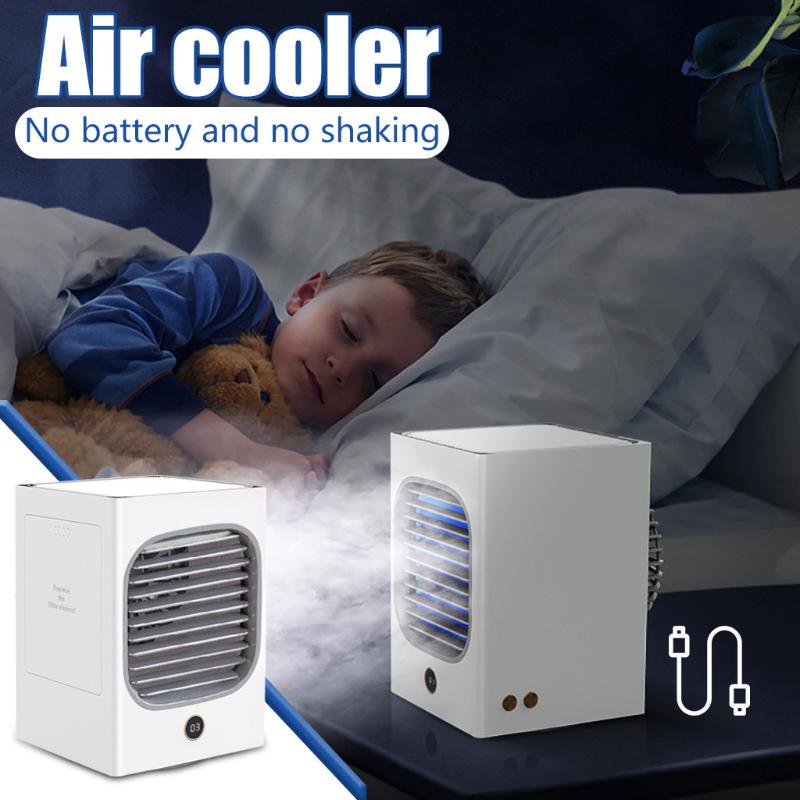 40# 1pc Low Noise Air Conditioner Fan Air Cooler Mini Usb Conditioner Fan Desktop Cooling For Home Office School
40# 1pc Low Noise Air Conditioner Fan Air Cooler Mini Usb Conditioner Fan Desktop Cooling For Home Office School
