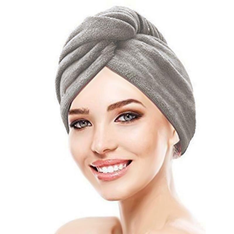 Hair Dry Towel Microfiber Wrapped Quick Drying Shower Bath Cap with Button FPing
Hair Dry Towel Microfiber Wrapped Quick Drying Shower Bath Cap with Button FPing