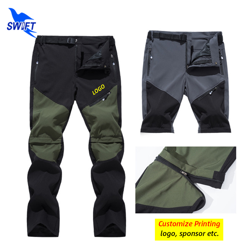 Customize LOGO Detachable Quick Dry Hiking Pants Men 2 In 1 Outdoor Camping Shorts+Trousers UPF50 Breathable Sportswear Clothing, Black grey
Customize LOGO Detachable Quick Dry Hiking Pants Men 2 In 1 Outdoor Camping Shorts+Trousers UPF50 Breathable Sportswear Clothing, Black grey