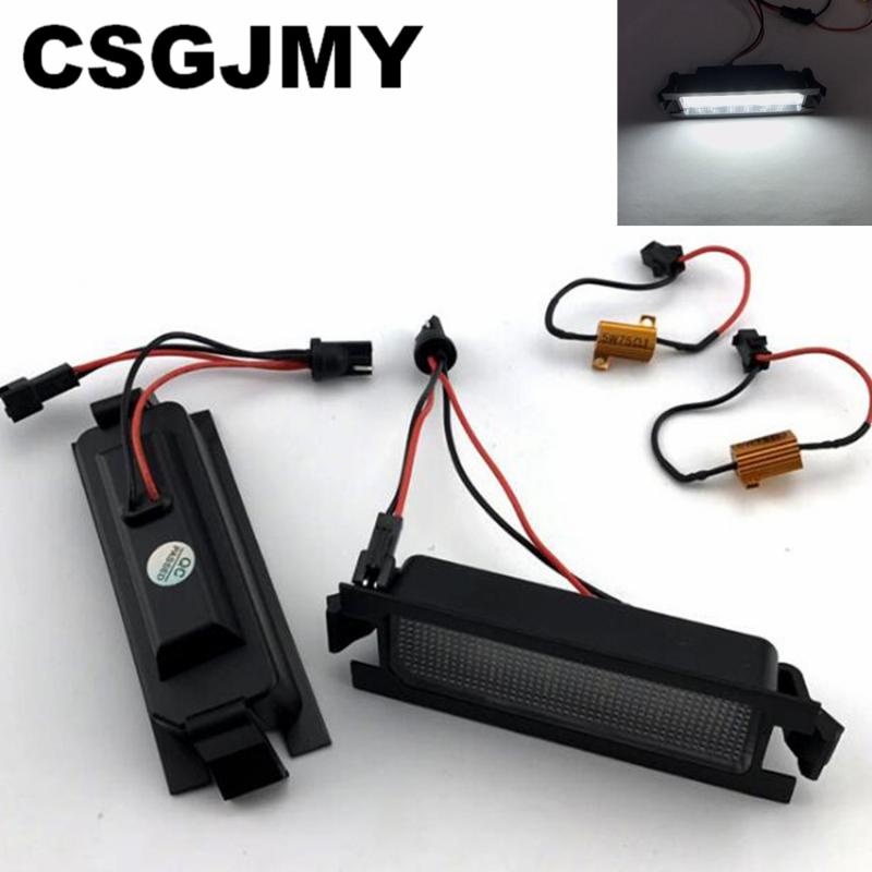 CSGJMY 2pcs 12V White Canbus 18SMD Led Number License Plate Light Lamp for I30 (GD)2013 2014 2020 Auto Car-styling, As pic
CSGJMY 2pcs 12V White Canbus 18SMD Led Number License Plate Light Lamp for I30 (GD)2013 2014 2020 Auto Car-styling, As pic