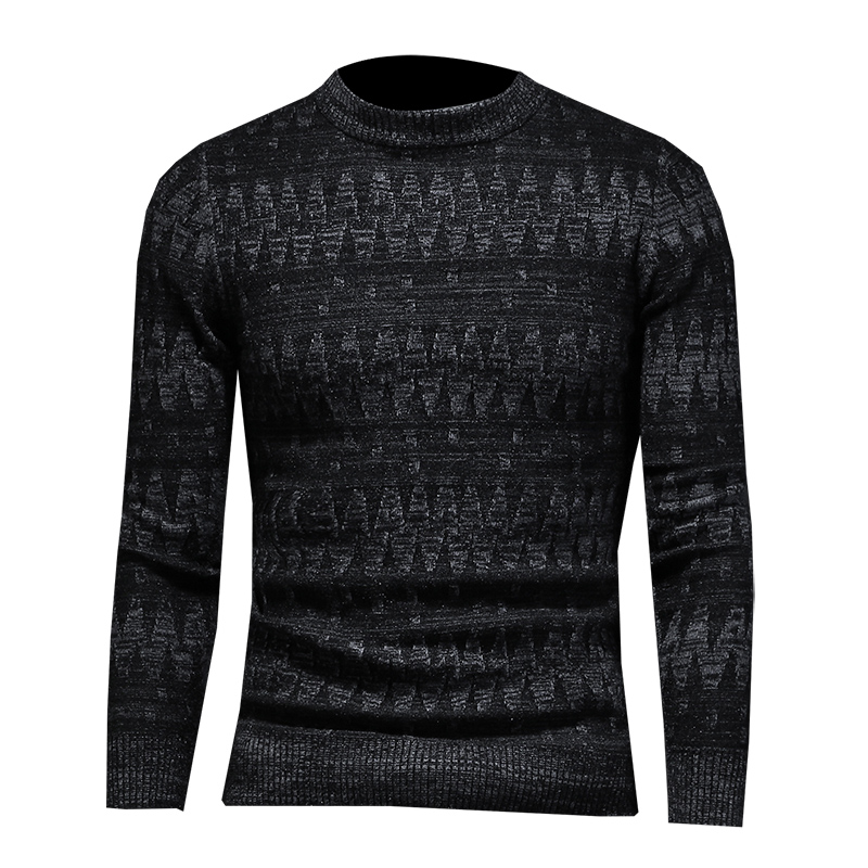 2020 new high-end thick plaid round neck sweater men' jacquard sweater casual winter pullover bottoming shirt, Black
2020 new high-end thick plaid round neck sweater men' jacquard sweater casual winter pullover bottoming shirt, Black