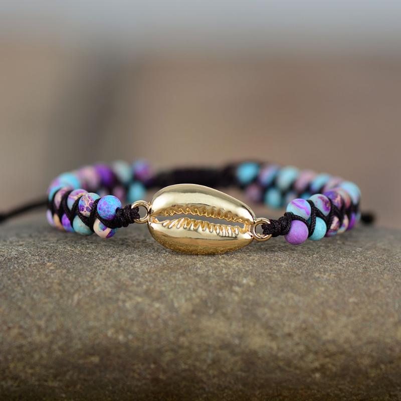 Women Charm Bracelets Zinc Alloy Shell Gold Cowry Shell Bracelets Yoga Friendship Handmade Holiday Bracelet Engagement Jewelry
Women Charm Bracelets Zinc Alloy Shell Gold Cowry Shell Bracelets Yoga Friendship Handmade Holiday Bracelet Engagement Jewelry