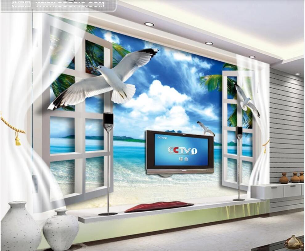 3d wallpaper custom mural on the wall Hawaii beach windowsill sea scenery living room home decor photo wallpaper for wall 3 d, Non-woven wallpaper
3d wallpaper custom mural on the wall Hawaii beach windowsill sea scenery living room home decor photo wallpaper for wall 3 d, Non-woven wallpaper