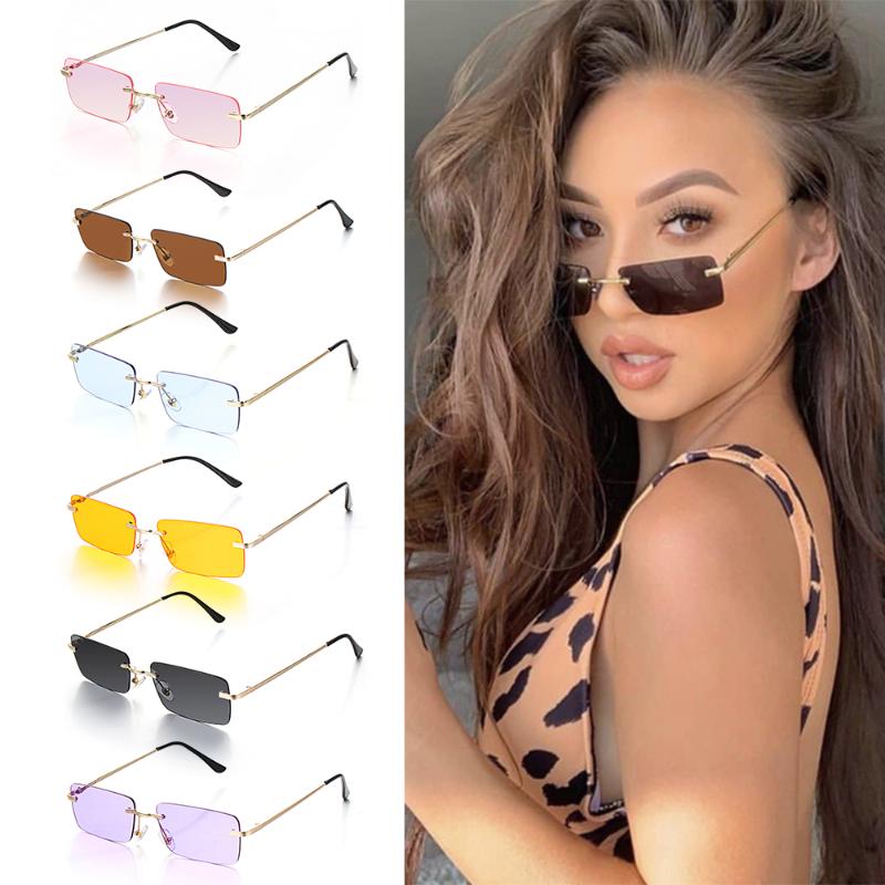 1 PC UV 400 Sun Glasses Fashion Rectangle Rimless Women Sunglasses Unisex Retro Luxury Design Gradient Eyewear1 PC Fashion Re
1 PC UV 400 Sun Glasses Fashion Rectangle Rimless Women Sunglasses Unisex Retro Luxury Design Gradient Eyewear1 PC Fashion Re