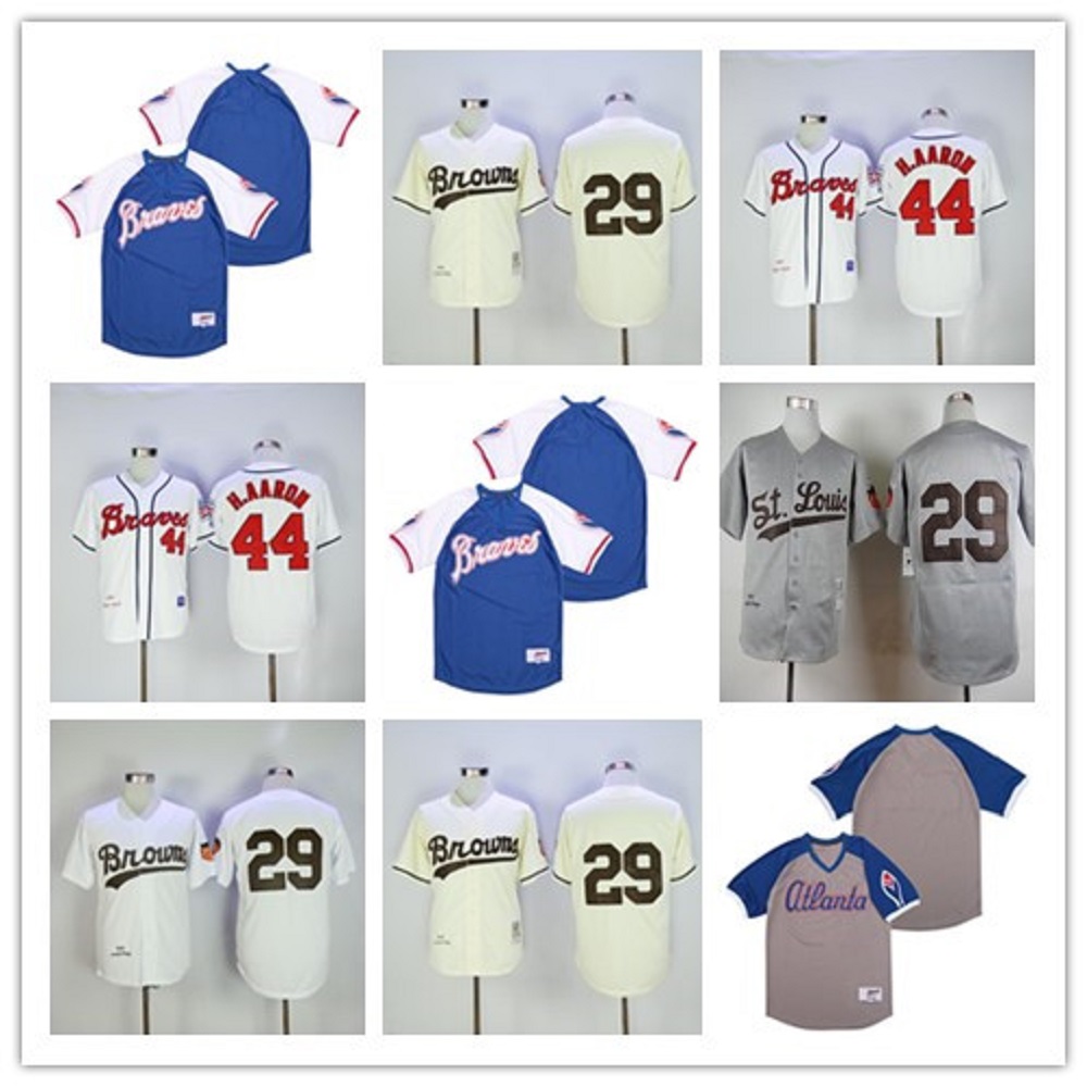 St. Louis Browns 29 Satchel Paige Jersey Gray White Cream 1953 Vintage Retro Baseball Jerseys High Quality 100% Stitching, Colour 7
St. Louis Browns 29 Satchel Paige Jersey Gray White Cream 1953 Vintage Retro Baseball Jerseys High Quality 100% Stitching, Colour 7