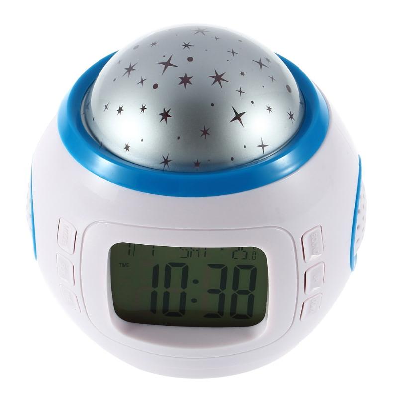 105*103*85mm Alarm Clock Color Change Star Backlight Music Projector Sky Digital Projection Desk Table Clock Sale
105*103*85mm Alarm Clock Color Change Star Backlight Music Projector Sky Digital Projection Desk Table Clock Sale