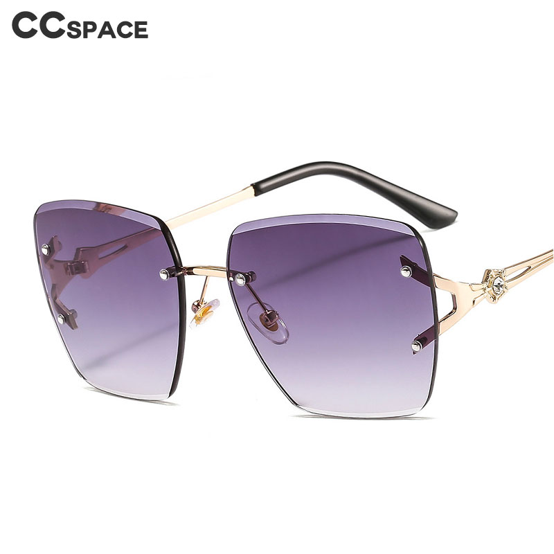 46398 Frameless Trimming Luxurious Diamond Square Sunglasses Men Women Fashion Shades UV400 Vintage Glasses
46398 Frameless Trimming Luxurious Diamond Square Sunglasses Men Women Fashion Shades UV400 Vintage Glasses