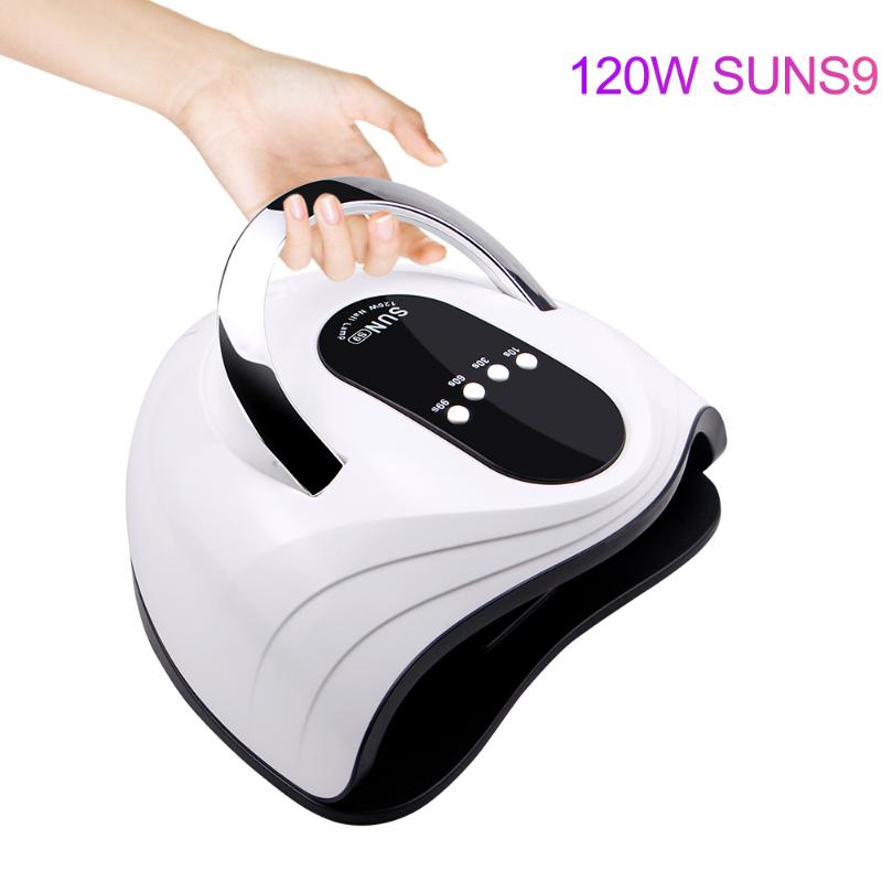 120W Nail Dryer UV LED Nail Lamp for Manicure Dry Drying Gel ice polish Lamp Sun Light 42 LED auto sensor Art Tools, Sunx4
120W Nail Dryer UV LED Nail Lamp for Manicure Dry Drying Gel ice polish Lamp Sun Light 42 LED auto sensor Art Tools, Sunx4