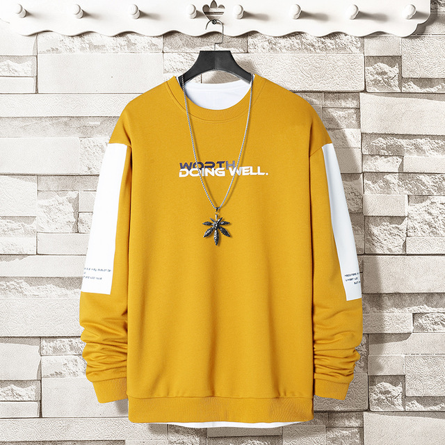 Crewneck Sweatshirt Men Oversized Streetwear Pullovers Hip Hop Solid Men's Hoodies Sweatshirts Autumn Winter Male Tracksuit, Kg-9
Crewneck Sweatshirt Men Oversized Streetwear Pullovers Hip Hop Solid Men's Hoodies Sweatshirts Autumn Winter Male Tracksuit, Kg-9