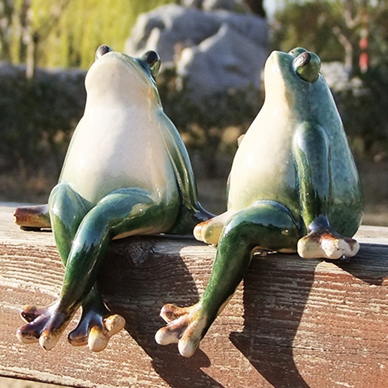 2PCS/Set Ceramic Frog Decoration Creative Home Furnishing Modern Decoration Home Living Room Animal Wine Garden Court
2PCS/Set Ceramic Frog Decoration Creative Home Furnishing Modern Decoration Home Living Room Animal Wine Garden Court