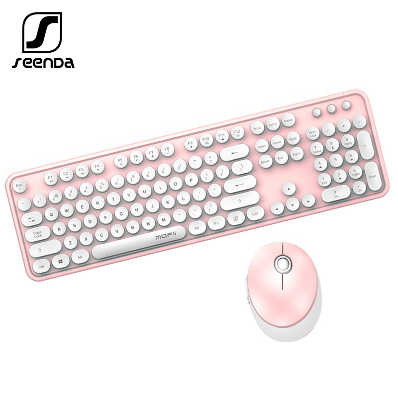 SeenDa 2.4G Wireless Keyboard and Mouse Set Multimedia Keyboard Mouse Combo Set For Notebook Laptop Mac Desktop PC
SeenDa 2.4G Wireless Keyboard and Mouse Set Multimedia Keyboard Mouse Combo Set For Notebook Laptop Mac Desktop PC