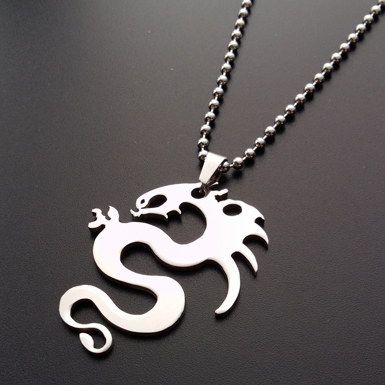 30pcs Stainless Steel China Chinese Dragon Zodiac Dragon Ancient Creature Dinosaur Symbol Necklace Lucky Gift Jewelry 
30pcs Stainless Steel China Chinese Dragon Zodiac Dragon Ancient Creature Dinosaur Symbol Necklace Lucky Gift Jewelry