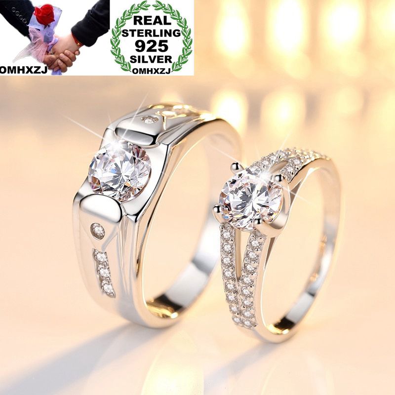 OMHXZJ Wholesale European Fashion Woman Man Party Wedding Gift Silver White Luxury Zircon S925 Sterling Silver Ring RR306
OMHXZJ Wholesale European Fashion Woman Man Party Wedding Gift Silver White Luxury Zircon S925 Sterling Silver Ring RR306