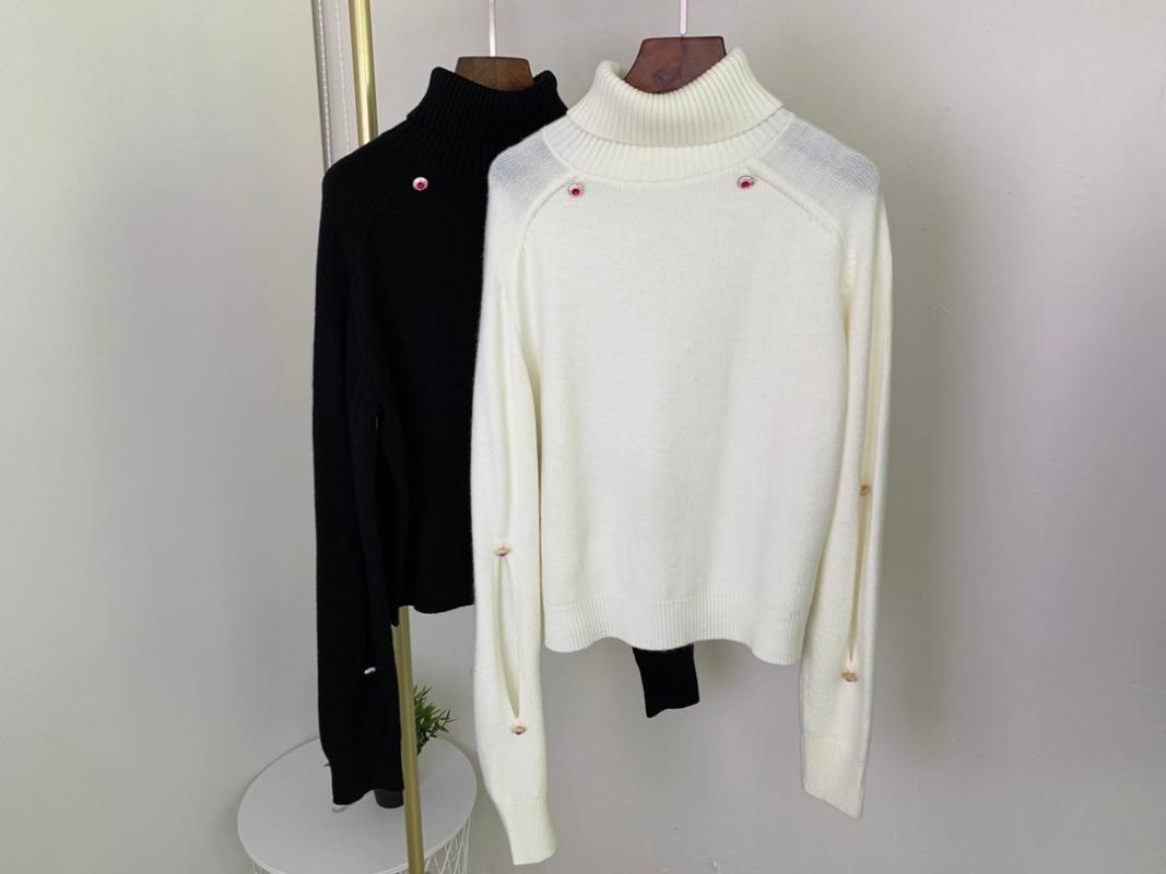 2020 New Ladies Fashion Long Sleeve Sexy Casual Pure Color Rhinestone Decoration Base Sweater 0903, Black
2020 New Ladies Fashion Long Sleeve Sexy Casual Pure Color Rhinestone Decoration Base Sweater 0903, Black