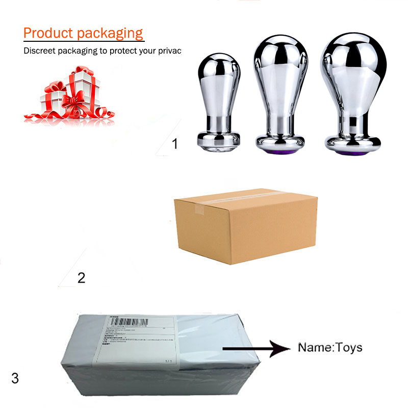 big metal butt plug big anal plug balls dildo vaginal plug sex toys for woman men prostate massager anus expander stimulator SM T200908