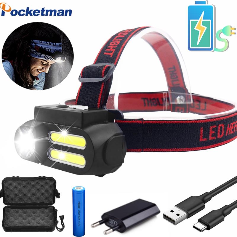 Utral Bright LED Headlamp COB Work Light 4 Lighting Mode Waterproof Headlight Powered By 18650 Battery suit for Night Lighting
Utral Bright LED Headlamp COB Work Light 4 Lighting Mode Waterproof Headlight Powered By 18650 Battery suit for Night Lighting