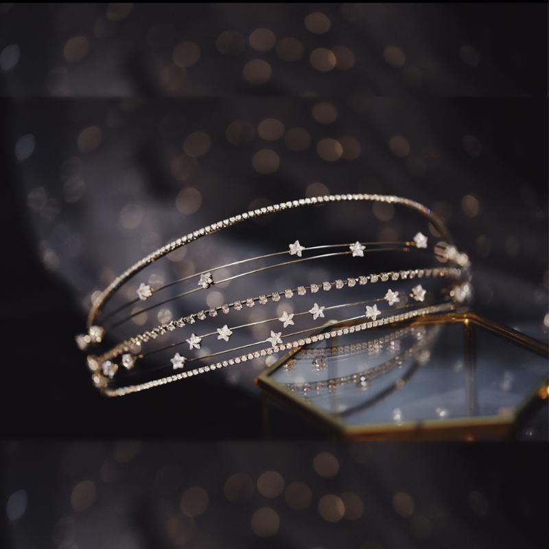 Multi-layer crown golden elegant wedding hair band headband bridal hair band wedding accessory prom accessory
Multi-layer crown golden elegant wedding hair band headband bridal hair band wedding accessory prom accessory