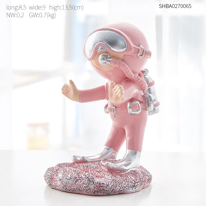 Creative Pink diver Figurines Craft Decorative Ornaments Home Living Room desktop Decoration Accessories lovely children gift
Creative Pink diver Figurines Craft Decorative Ornaments Home Living Room desktop Decoration Accessories lovely children gift
