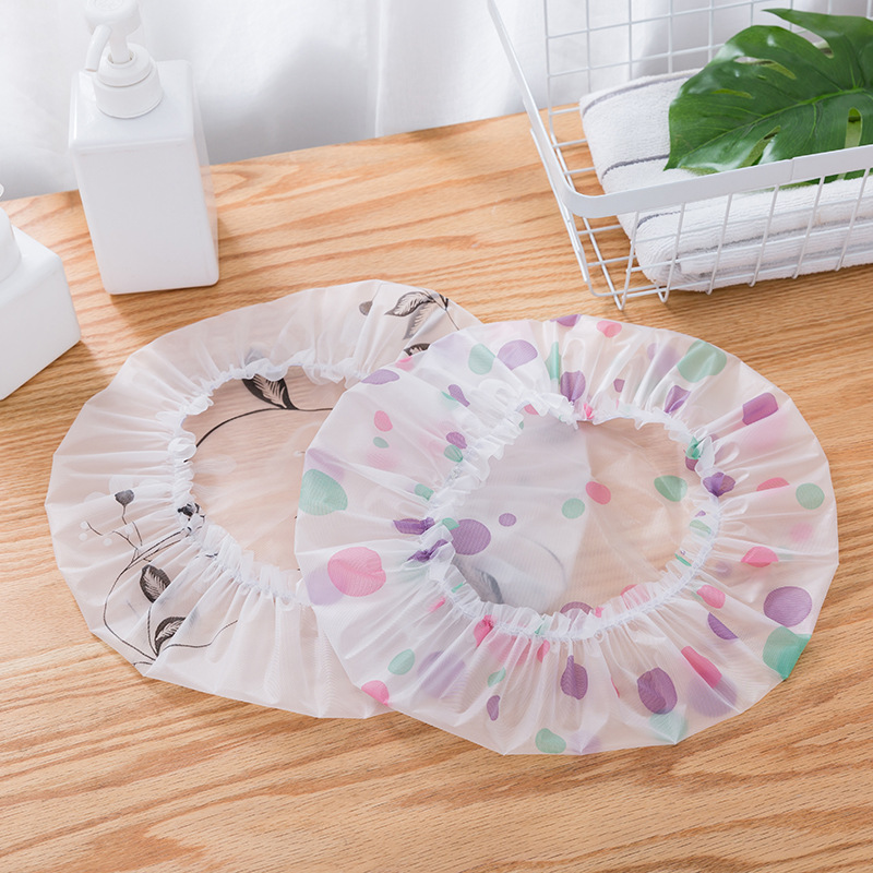 1PC Waterproof Wave Point Bath Cap Hat Elastic Shower Hat Reusable Bath Head Hair Cover for Women Salon Shower Bathroom Tool
1PC Waterproof Wave Point Bath Cap Hat Elastic Shower Hat Reusable Bath Head Hair Cover for Women Salon Shower Bathroom Tool
