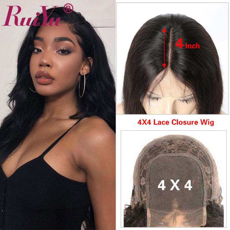 Body Wave 4x4 Closure Wig Lace Closure Wig Human Hair Wigs Lace Front 150% Density RUIYU Hair Brazilian Remy Wigs 8-26 Inch, As pic
Body Wave 4x4 Closure Wig Lace Closure Wig Human Hair Wigs Lace Front 150% Density RUIYU Hair Brazilian Remy Wigs 8-26 Inch, As pic