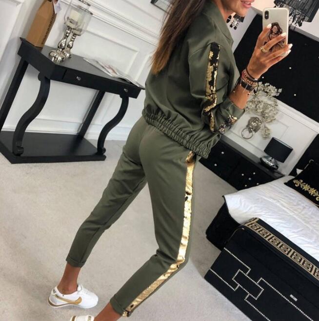 Women New Fashion Tracksuits Cardigan Pants 2 piece Set Autumn Winter Design tracksuit Sport Suit Ladies Women Outfit Clothes
Women New Fashion Tracksuits Cardigan Pants 2 piece Set Autumn Winter Design tracksuit Sport Suit Ladies Women Outfit Clothes