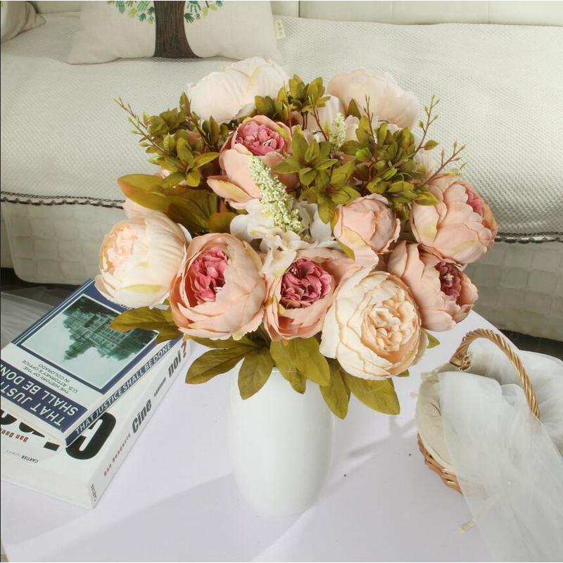 1 Bunch Fake Flowers Silk Peony Artificial Flowers Bouquet For Wedding Party Home Hotels Table Centerpiece Garden Decorations, Spring orange
1 Bunch Fake Flowers Silk Peony Artificial Flowers Bouquet For Wedding Party Home Hotels Table Centerpiece Garden Decorations, Spring orange