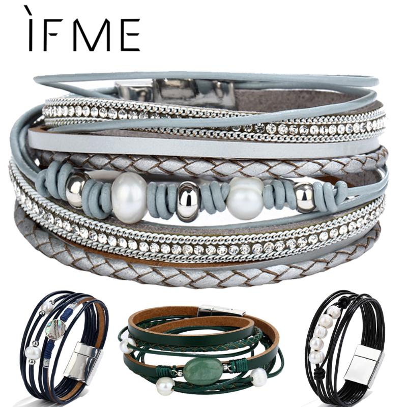 Vintage Acrylic Punk Mock Pearl Leather Bracelet For Woman Or Men Round Multiple Braided Bracelets Fashion Jewelry Gift
Vintage Acrylic Punk Mock Pearl Leather Bracelet For Woman Or Men Round Multiple Braided Bracelets Fashion Jewelry Gift