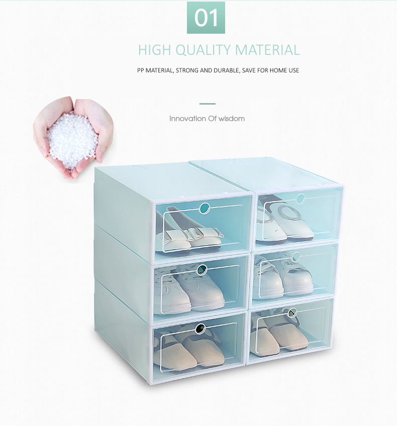 Home Storage & Organization Artifact Thickened Transparent Plastic Shoe Box Storage Box Flip Drawer Multiple Function Storage Box, 4colors
Home Storage & Organization Artifact Thickened Transparent Plastic Shoe Box Storage Box Flip Drawer Multiple Function Storage Box, 4colors