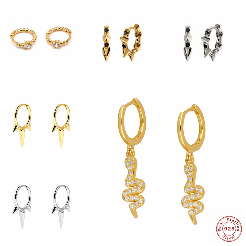 Hoop & Huggie 100% Plata De Ley 925 Pendientes Earrings For Engagement Valentine's Day Party Gift Animal Snake Long Earring Fine Jewelry
Hoop & Huggie 100% Plata De Ley 925 Pendientes Earrings For Engagement Valentine's Day Party Gift Animal Snake Long Earring Fine Jewelry