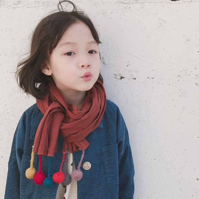 Children's scarves men and women fall and winter thin cotton all-match children's scarf warm windproof long
Children's scarves men and women fall and winter thin cotton all-match children's scarf warm windproof long