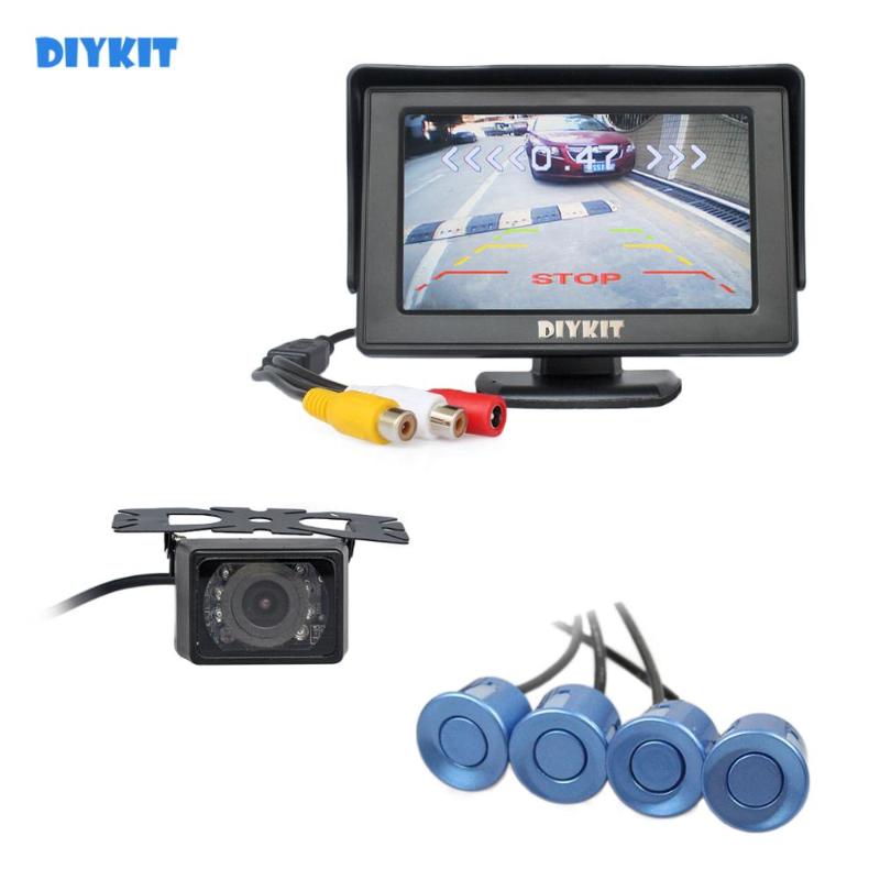 DIYKIT 4.3 Inch Rear View Car Monitor Kit + Video Parking Radar + IR Night Vision Car Camera Parking Assistance
DIYKIT 4.3 Inch Rear View Car Monitor Kit + Video Parking Radar + IR Night Vision Car Camera Parking Assistance
