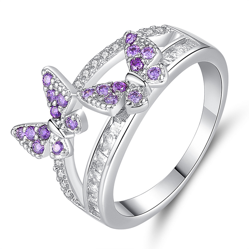luxury pink butterfly rings for women fashion jewelry wedding gifts crystal cubic zirconia inlay couple engagement ring size 6-9
luxury pink butterfly rings for women fashion jewelry wedding gifts crystal cubic zirconia inlay couple engagement ring size 6-9