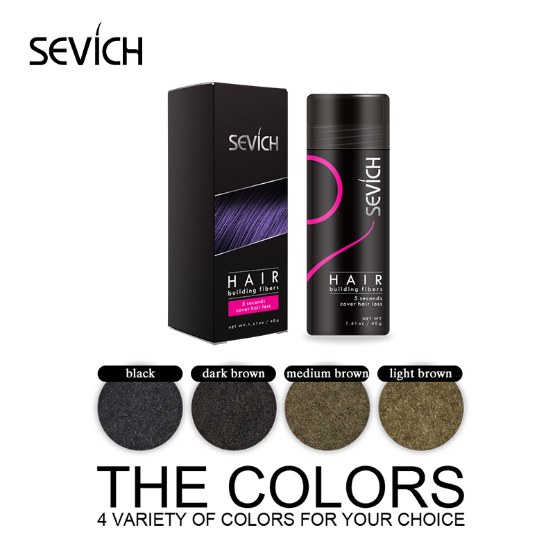 Sevich 40g Hair Building Fibers Powder Spray Thickening Keratin Fiber Hair Care Growth Hair Loss Products
Sevich 40g Hair Building Fibers Powder Spray Thickening Keratin Fiber Hair Care Growth Hair Loss Products