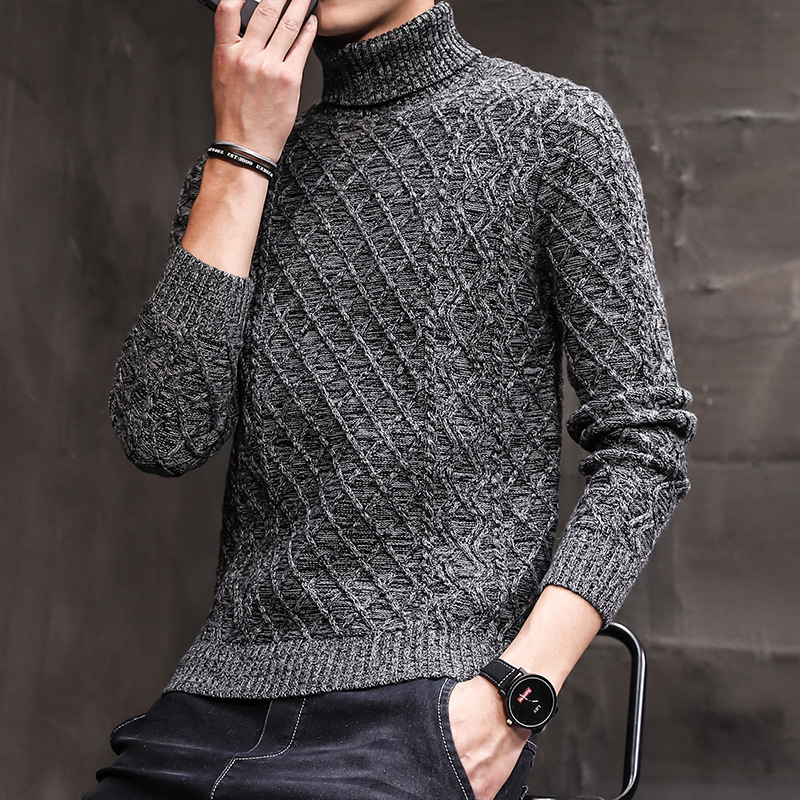 Men's Turtleneck Wool Pullover Solid Slim Fit Autumn Winter Warm Thick Soft Clothes Knitted Casual Male Sweater Drop Shipping, Blue
Men's Turtleneck Wool Pullover Solid Slim Fit Autumn Winter Warm Thick Soft Clothes Knitted Casual Male Sweater Drop Shipping, Blue