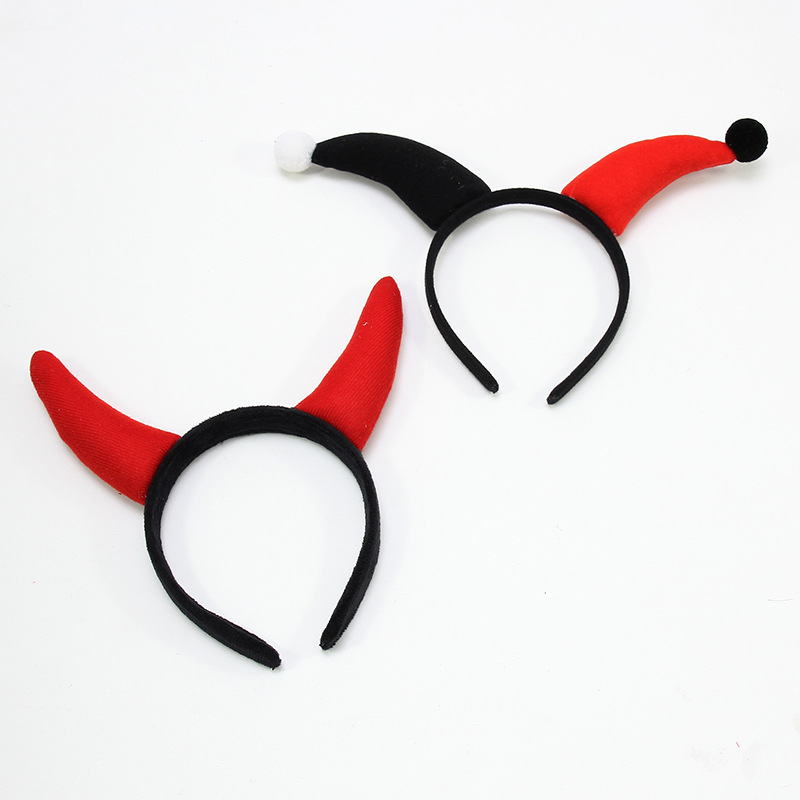 Party Favor Cute Clown Devil Horn Hat Headband Soft Plush Hair Styling Tools Headwear Home Decor Wedding Birthday
Party Favor Cute Clown Devil Horn Hat Headband Soft Plush Hair Styling Tools Headwear Home Decor Wedding Birthday