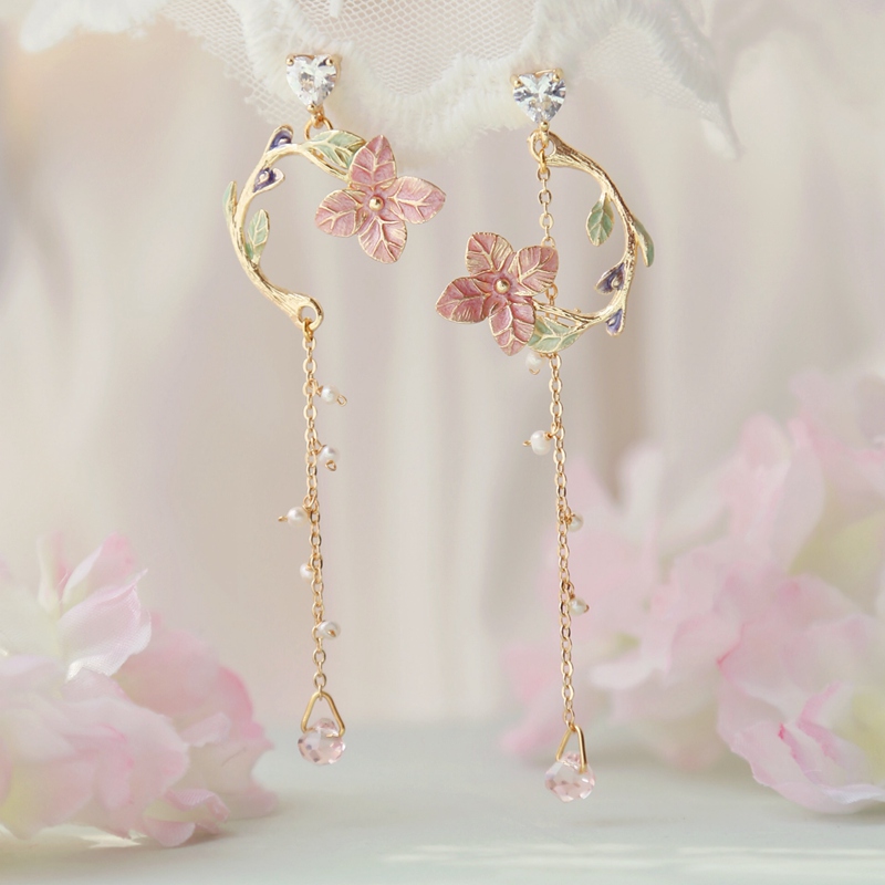 Dangle & Chandelier MENGJIQIAO Korean Vintage Metal Pink Flower Long Earrings For Women Girls Brincos Temperament Pendientes Mujer Jewelry
Dangle & Chandelier MENGJIQIAO Korean Vintage Metal Pink Flower Long Earrings For Women Girls Brincos Temperament Pendientes Mujer Jewelry