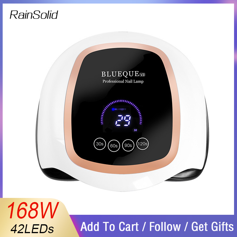 168W UV LED Nail Lamp With 42 LEDs For Manicure Gel Nail Dryer Drying Polish Lamp 30S Fast Curing Gel Free Shipping, Z16-36w-usb
168W UV LED Nail Lamp With 42 LEDs For Manicure Gel Nail Dryer Drying Polish Lamp 30S Fast Curing Gel Free Shipping, Z16-36w-usb