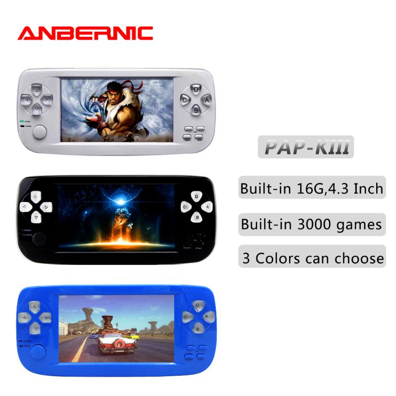 ANBERNIC Portable Handheld Game Console 64Bit Flash Video Juego PAP KIII/K3 Plus Children Gift 07 Retro game
ANBERNIC Portable Handheld Game Console 64Bit Flash Video Juego PAP KIII/K3 Plus Children Gift 07 Retro game