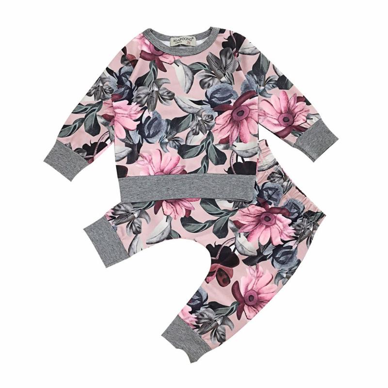 Newborn Baby Girls Floral Clothes Coat T-shirt Tops+Floral Pants Leggings Outfits Set Baby Clothes Set Conjunto Infantil@35, Multicolor
Newborn Baby Girls Floral Clothes Coat T-shirt Tops+Floral Pants Leggings Outfits Set Baby Clothes Set Conjunto Infantil@35, Multicolor