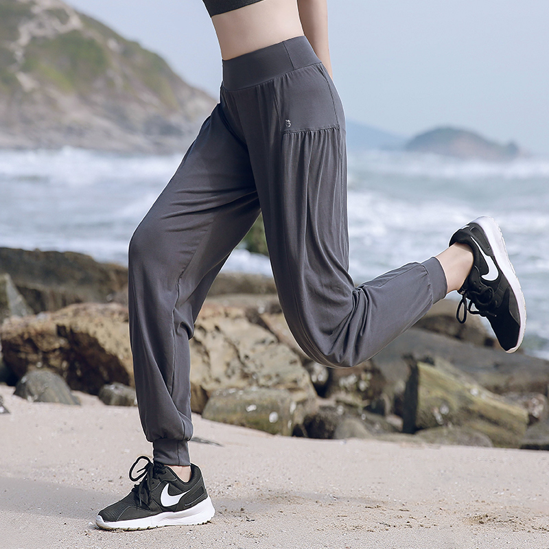 Summer new style yoga pants women's large size gym sports pants loose high waist jogger women's Harun, Blue
Summer new style yoga pants women's large size gym sports pants loose high waist jogger women's Harun, Blue