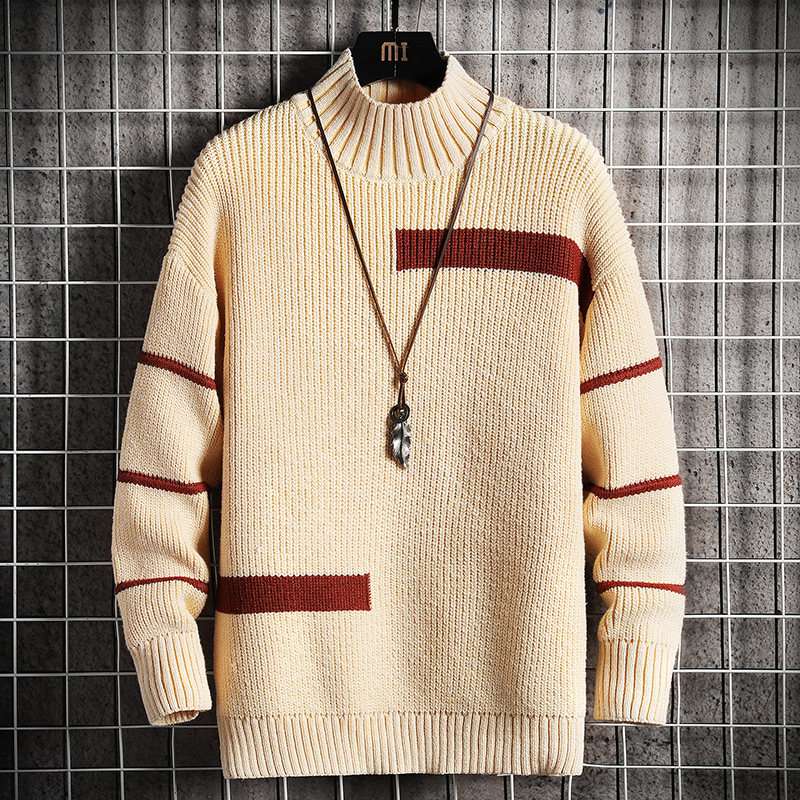 New Men's Sweaters Fashion Japan Style Streetwear Long sleeve Sweaters Men Casual Harajuku High quality Pullovers Sweater Mens, Black
New Men's Sweaters Fashion Japan Style Streetwear Long sleeve Sweaters Men Casual Harajuku High quality Pullovers Sweater Mens, Black