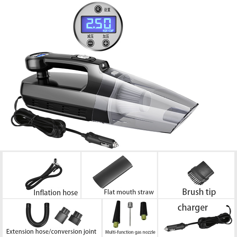 4 In 1 Wireless Charging Car Vacuum Cleaner, Air Pump, Multi-function Powerful, Car Auto Inflatable Pump Air Compressor
4 In 1 Wireless Charging Car Vacuum Cleaner, Air Pump, Multi-function Powerful, Car Auto Inflatable Pump Air Compressor