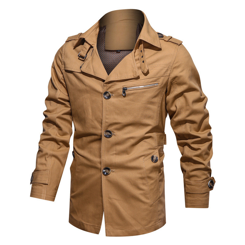 MORUANCLE Mens Long Casual Windbreaker Soring Autumn Jacket Trench Coat For Man Business Overcoat Extra long Plus Size -5XL, Beige
MORUANCLE Mens Long Casual Windbreaker Soring Autumn Jacket Trench Coat For Man Business Overcoat Extra long Plus Size -5XL, Beige